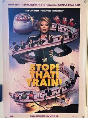 STOP THAT TRAIN (2026) - ORIGINAL SINGLE SIDED MOVIE POSTER
